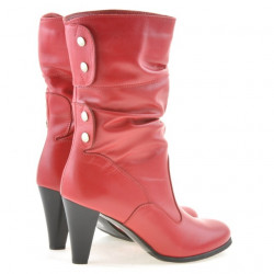 Bottes femme 1113-1 rouge