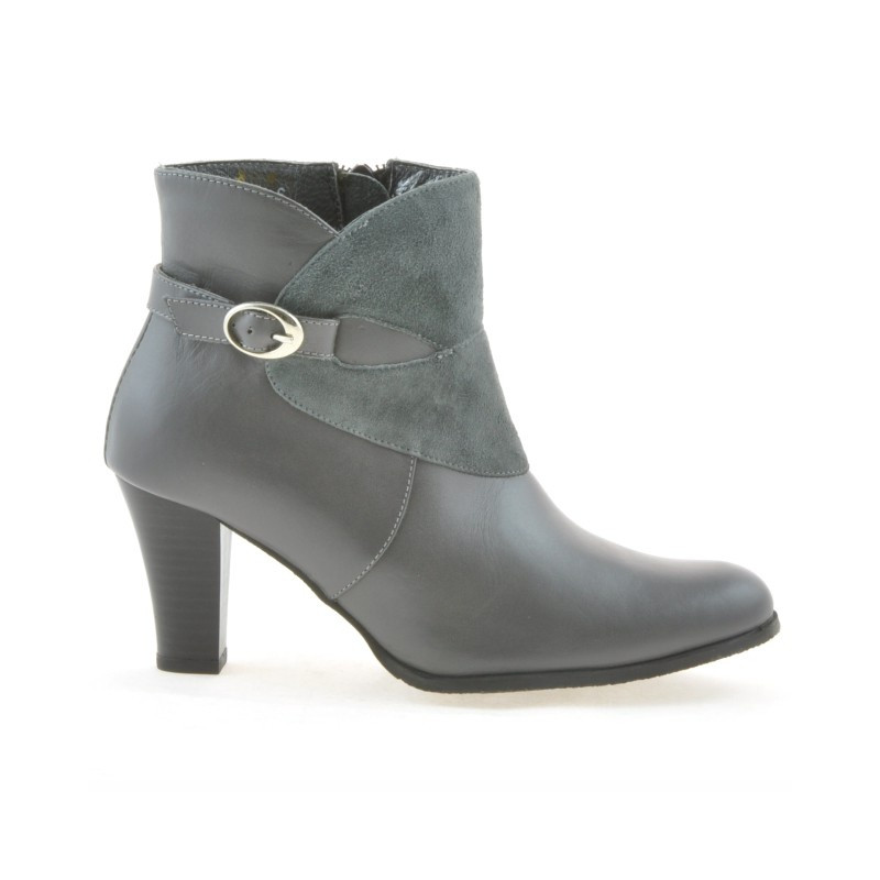 Bottes femme 1124 gris combiné
