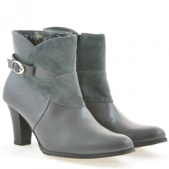 Bottes femme 1124 gris combiné