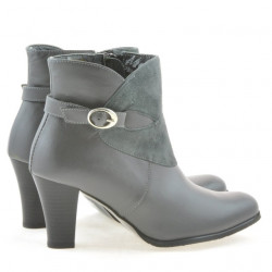 Bottes femme 1124 gris combiné