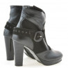 Bottes femme 1126 noir+noir antilope
