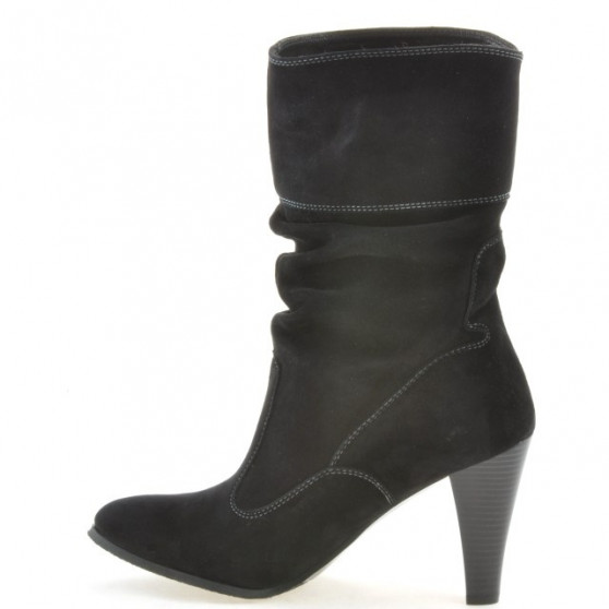 Bottes femme 1113 noir+noir antilope