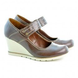 Chaussures décontractées femme 199 chocolat