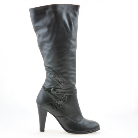 Bottes femme 1119 noir combiné