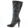 Bottes femme 1119 noir combiné