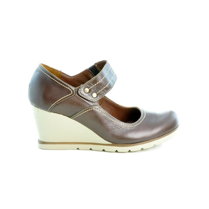 Chaussures décontractées femme 199 chocolat