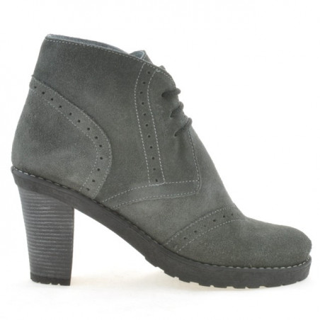 Bottes femme 3230 gris velours