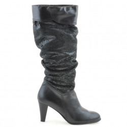Bottes femme 1120 noir+noir antelope pic
