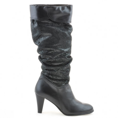 Bottes femme 1120 noir+noir antelope pic