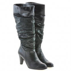 Bottes femme 1120 noir+noir antelope pic