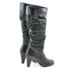 Bottes femme 1120 noir+noir antelope pic