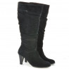 Bottes femme 1120 noir+noir antilope
