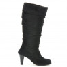 Bottes femme 1120 noir+noir antilope