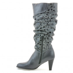 Bottes femme 1120 gris+gris antelope