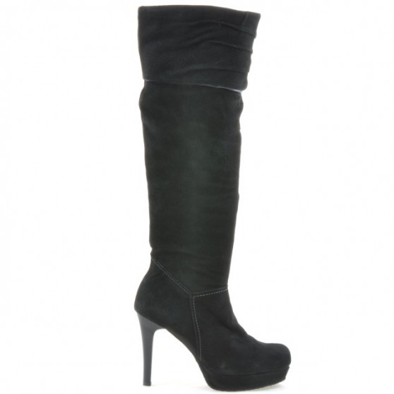 Bottes femme 1118 noir antelope Bottes femme 1118 noir antelope