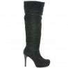 Bottes femme 1118 noir antelope