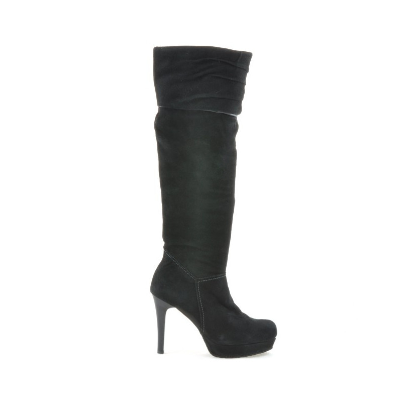 Bottes femme 1118 noir antelope