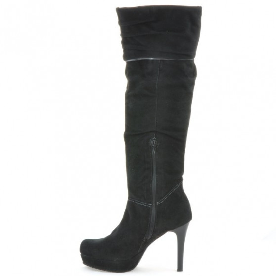 Bottes femme 1118 noir antelope