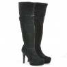 Bottes femme 1118 noir antelope