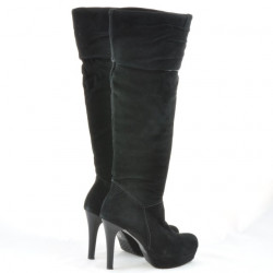 Bottes femme 1118 noir antelope