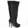 Bottes femme 1118 noir antelope