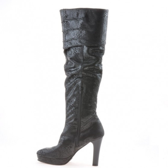 Bottes femme 1118 noir antelope pic