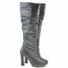 Bottes femme 1118 gris satiné