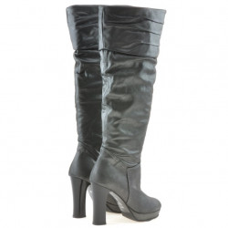 Bottes femme 1118 gris satiné