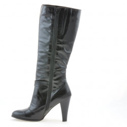Bottes femme 1119 vernis noir