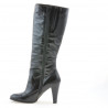 Bottes femme 1119 vernis noir