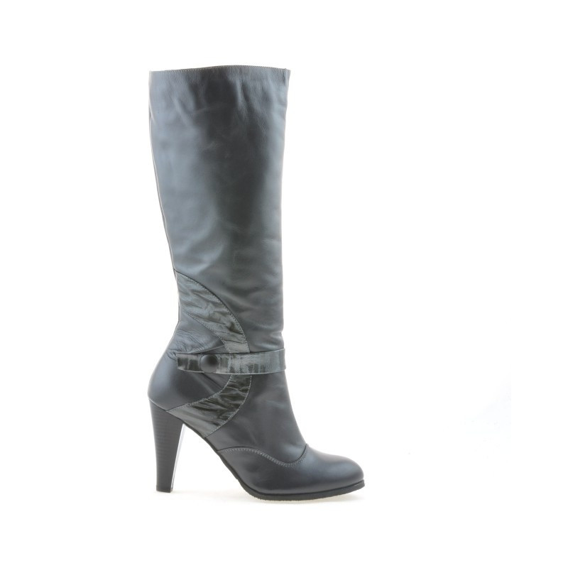 Bottes femme 1119 gris