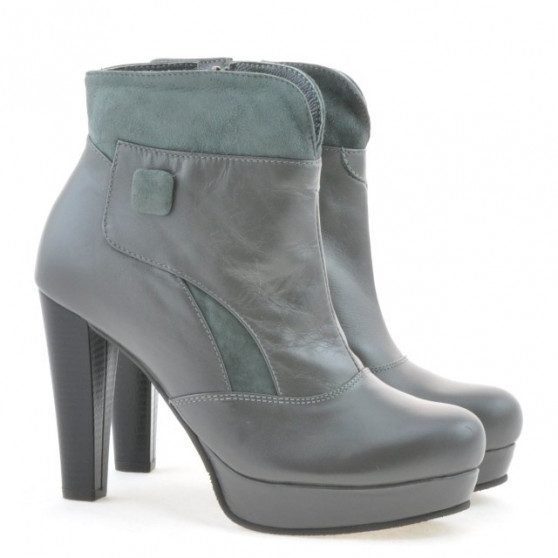 Bottes femme 1125 gris+gris antelope