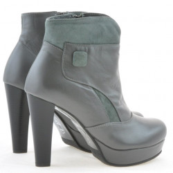 Bottes femme 1125 gris+gris antelope