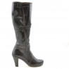 Bottes femme 229 vernis café