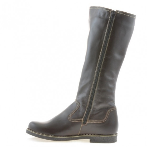 Bottes femme 3273 café