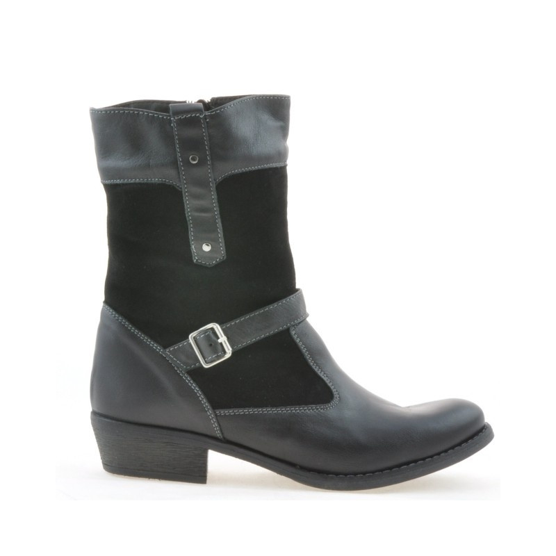 Bottes femme 289 noir combiné