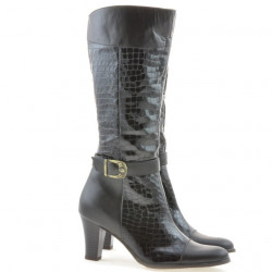 Bottes femme 017 café python