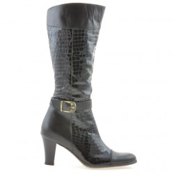 Bottes femme 017 café python
