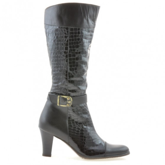 Bottes femme 017 café python