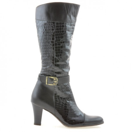 Bottes femme 017 café python