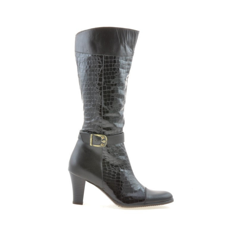 Bottes femme 017 café python