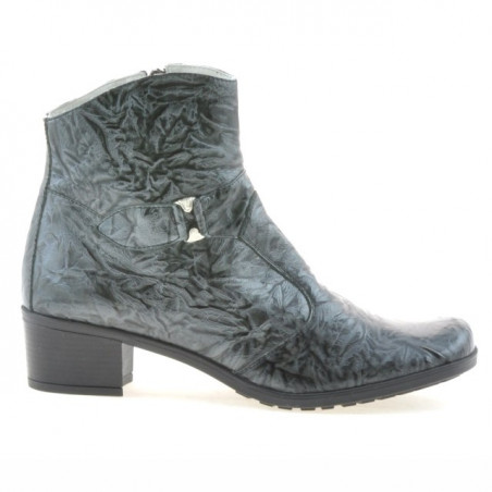 Bottes femme 232 crêpe laque gris
