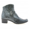 Bottes femme 232 crêpe laque gris
