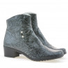 Bottes femme 232 crêpe laque gris