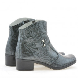 Bottes femme 232 crêpe laque gris