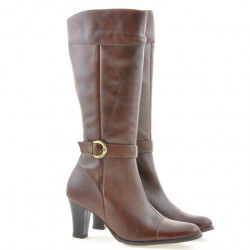 Bottes femme 017 cognac combiné