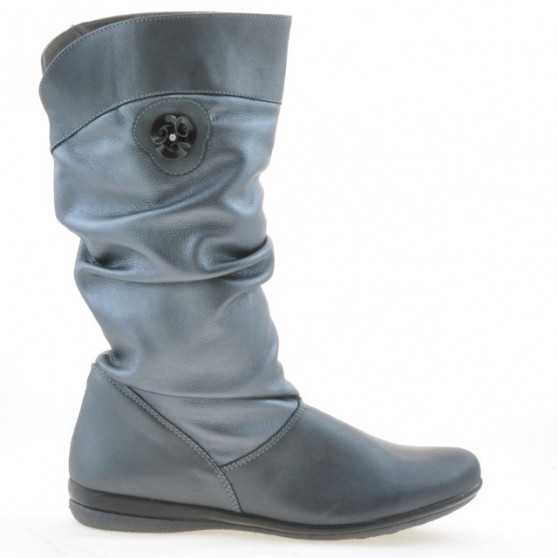 Bottes femme 257 gris nacré Bottes femme 257 gris nacré