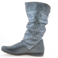 Bottes femme 257 gris nacré