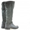 Bottes femme 3225 gris velours