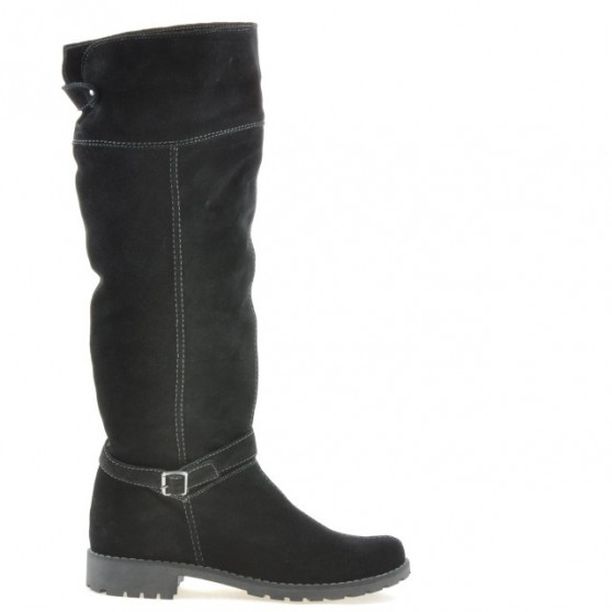 Bottes femme 3225 noir velours